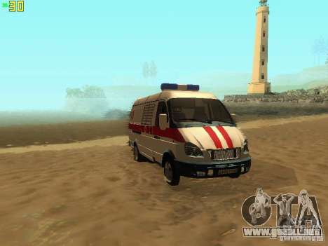 Gacela 32214 ambulancia para GTA San Andreas