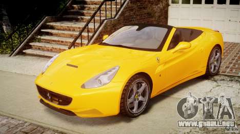Ferrari California v1.0 para GTA 4
