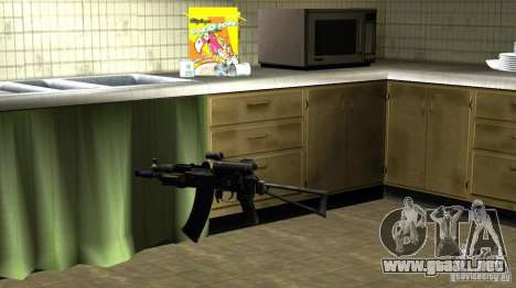 Pak domésticos armas versión 6 para GTA San Andreas