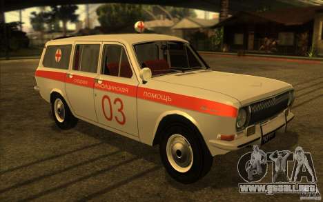Ambulancia Volga GAZ-24 03 para GTA San Andreas