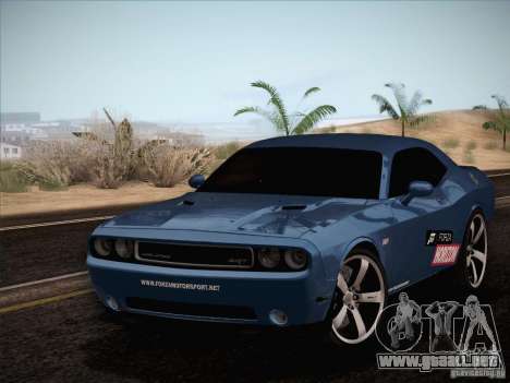 Dodge Challenger SRT8 2010 para GTA San Andreas
