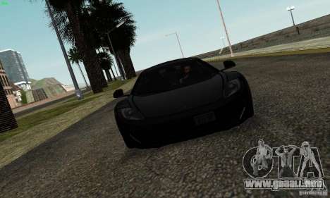 McLaren MP4-12C para GTA San Andreas