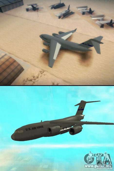 C-17 Globemaster para GTA San Andreas