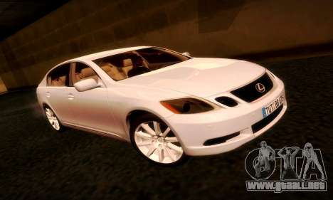 Lexus GS430 para GTA San Andreas