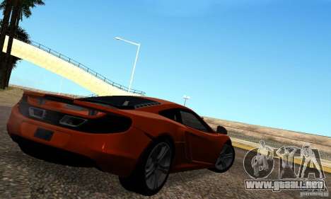 McLaren MP4-12C para GTA San Andreas