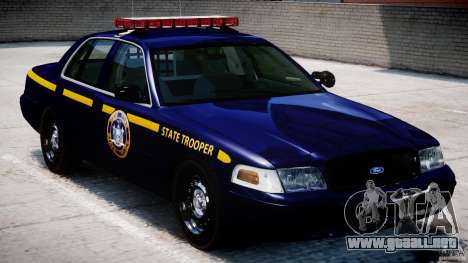 Ford Crown Victoria New York State Patrol [ELS] para GTA 4