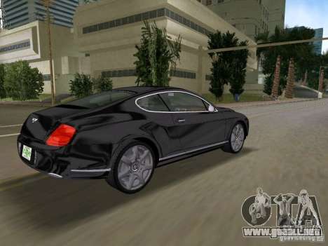 Bentley Continental GT para GTA Vice City