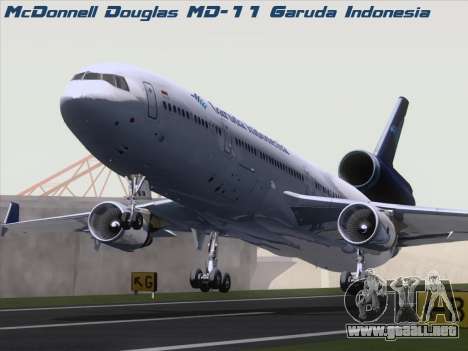McDonnell Douglas MD-11 Garuda Indonesia para GTA San Andreas