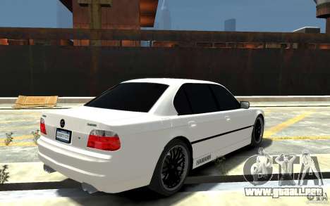 BMW 750i E38 HAMANN para GTA 4