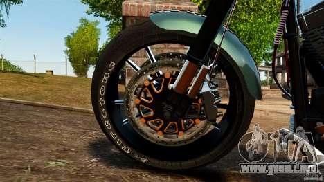 Harley Davidson Fat Boy Lo Racing Bobber para GTA 4