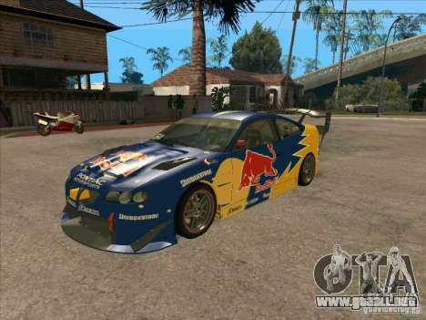 Pontiac GTO Red Bull para GTA San Andreas