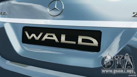 Mercedes-Benz S W221 Wald Black Bison Edition para GTA 4