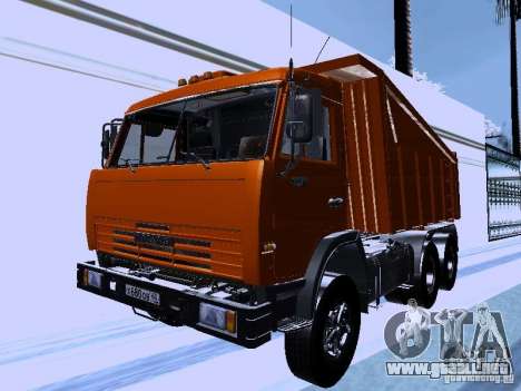 KAMAZ 54115 camión para GTA San Andreas