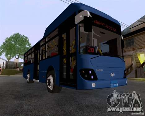 Daewoo Bus BAKU para GTA San Andreas