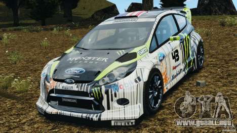 Ford Fiesta RS WRC Gymkhana v1.0 para GTA 4