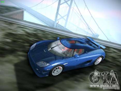 Koenigsegg CCXR Edition para GTA San Andreas