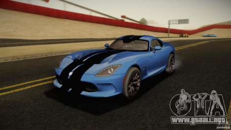 Dodge Viper GTS 2013 para GTA San Andreas