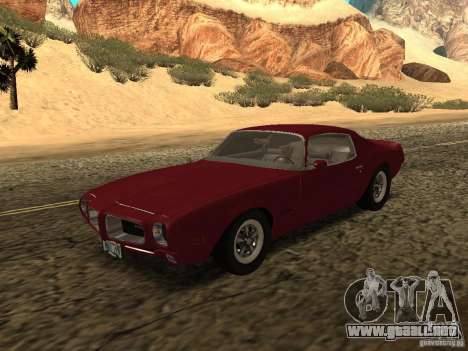Pontiac Firebird 1970 para GTA San Andreas
