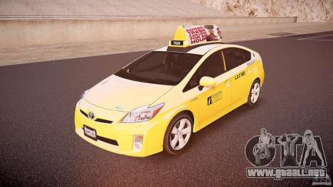 Toyota Prius LCC Taxi 2011 para GTA 4