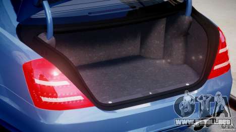 Mercedes-Benz S63 AMG [Final] para GTA 4