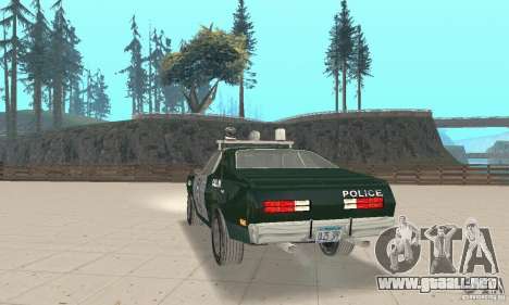 Plymouth Duster 340 Police para GTA San Andreas
