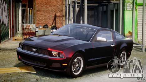 Ford Mustang V6 2010 Chrome v1.0 para GTA 4