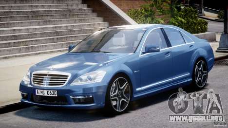 Mercedes-Benz S63 AMG [Final] para GTA 4