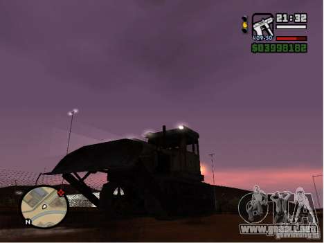 Bulldozer T 130 para GTA San Andreas