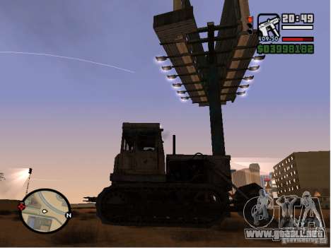 Bulldozer T 130 para GTA San Andreas