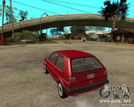 Volkswagen Golf Mk.II para GTA San Andreas