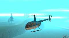 Robinson R44 Raven II NC 1.0 TV para GTA San Andreas