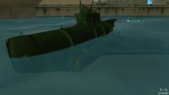 Seehund Midget Submarine skin 1 para GTA Vice City