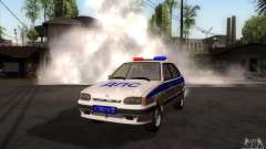 ВАЗ 2114 policía para GTA San Andreas