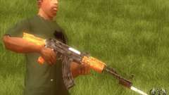 Kalashnikov HD para GTA San Andreas
