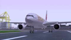 Airbus A330-200 Emirates para GTA San Andreas