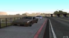 Policía en el puente de San Fiero_v. 2 para GTA San Andreas