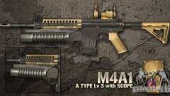 [Point Blank] M4A1 para GTA San Andreas