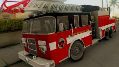Pierce Firetruck Ladder SA Fire Department para GTA San Andreas