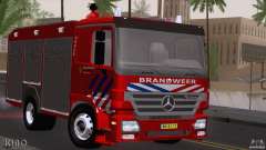 Mercedes-Benz Actros Fire Truck para GTA San Andreas