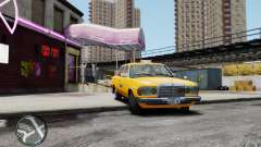 Mercedes-Benz 230 E Taxi para GTA 4