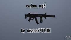 Carbono MP5 con silenciador para GTA San Andreas