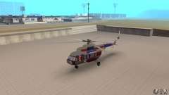 MI-17 civiles (Inglés) para GTA San Andreas