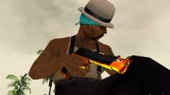Black and Yellow weapons para GTA San Andreas