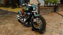 Harley Davidson Fat Boy Lo Racing Bobber para GTA 4