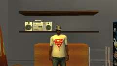 Camiseta de Superman para GTA San Andreas
