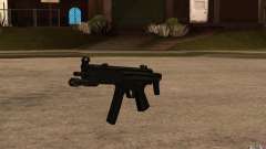Nuevo MP5 con linterna para GTA San Andreas