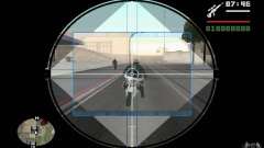 Francotirador mod v. 2 para GTA San Andreas