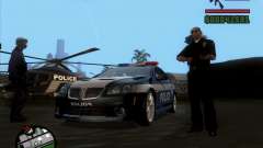 Pontiac G8 Police para GTA San Andreas