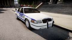 Ford Crown Victoria Police Department 2008 NYPD para GTA 4