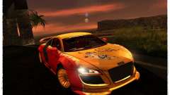 Audi R8 Calibri-Ace para GTA San Andreas